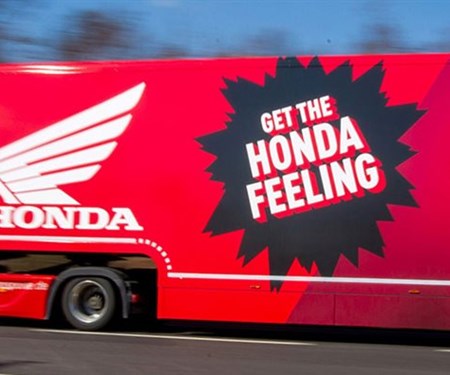 Motorrad Termin Honda Roadshow mit Probefahrttruck