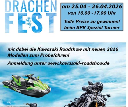 Motorrad Termin Drachenfest 2026 bei BPR-Bikes Jubiläum 10 Jahre