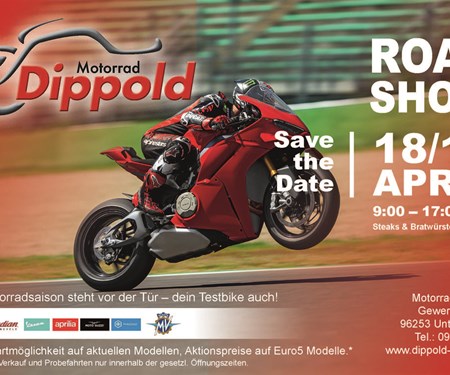 Motorrad Termin Roadshow - Saisoneröffnung 18./19.04.26