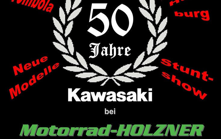 Drachenfest 2026 und 50 Jahre Kawasaki bei Motorrad-HOLZNER