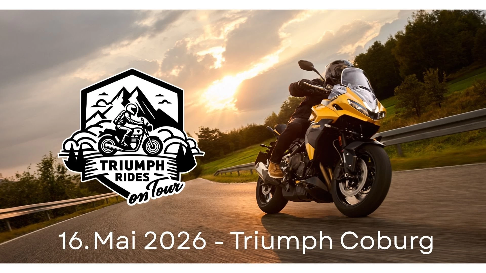 TRIUMPH RIDES ON TOUR 2026