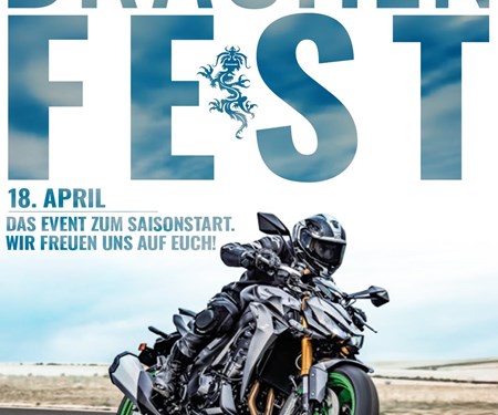 Motorrad Termin Drachenfest Kawasaki