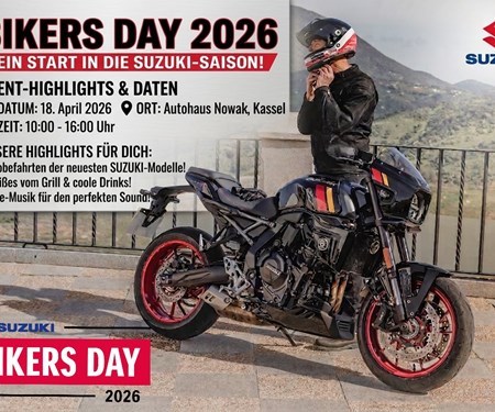 Motorrad Termin Suzuki und Royal Enfield Biker’s Day 2026