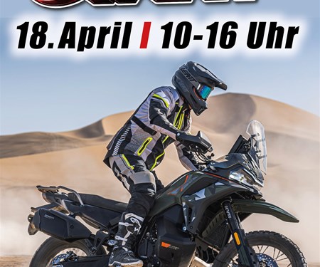 Motorrad Termin Frühjahrsfest mit Probefahrten 