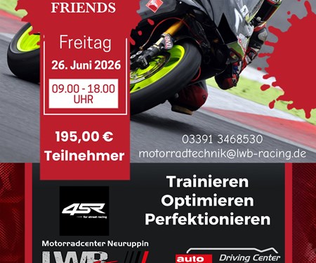 Motorrad Termin TRACKDAY - LWB RACING and FRIENDS