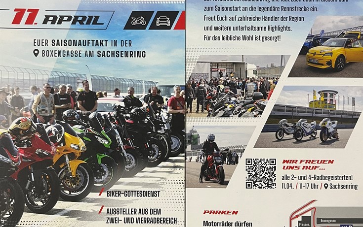 Warm Up 2026 - Der Saisonauftakt der Motorradsaison in der Boxengasse auf dem Sachsenring