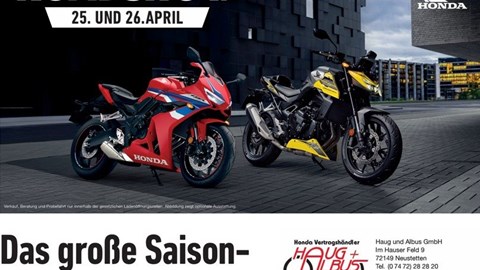 Einladung zum Honda Saisonstart!