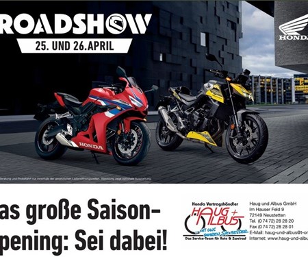 Motorrad Termin Einladung zum Honda Saisonstart!