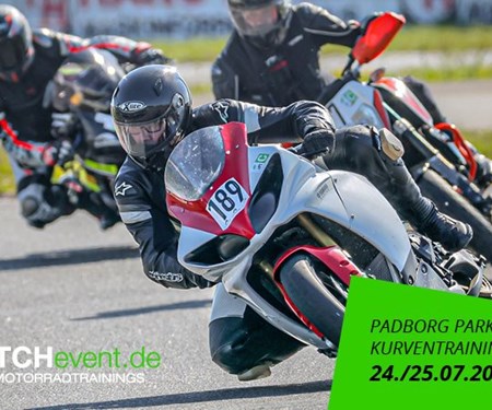 Motorrad Termin Padborg Park II Kurventraining
