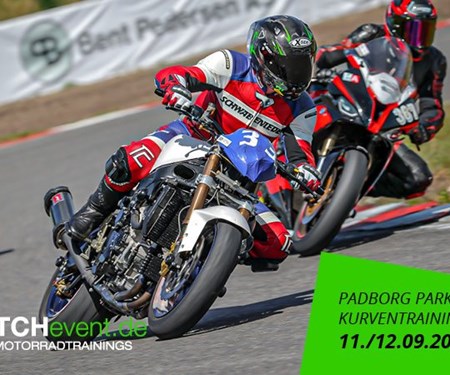 Motorrad Termin Padborg Park III Kurventraining