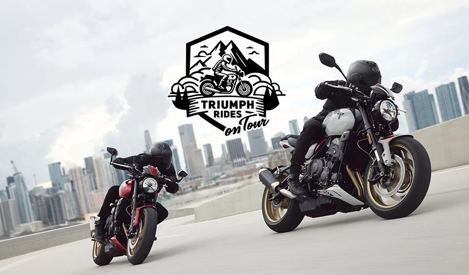 Triumph Rides on Tour – ARGE Wien Testtage