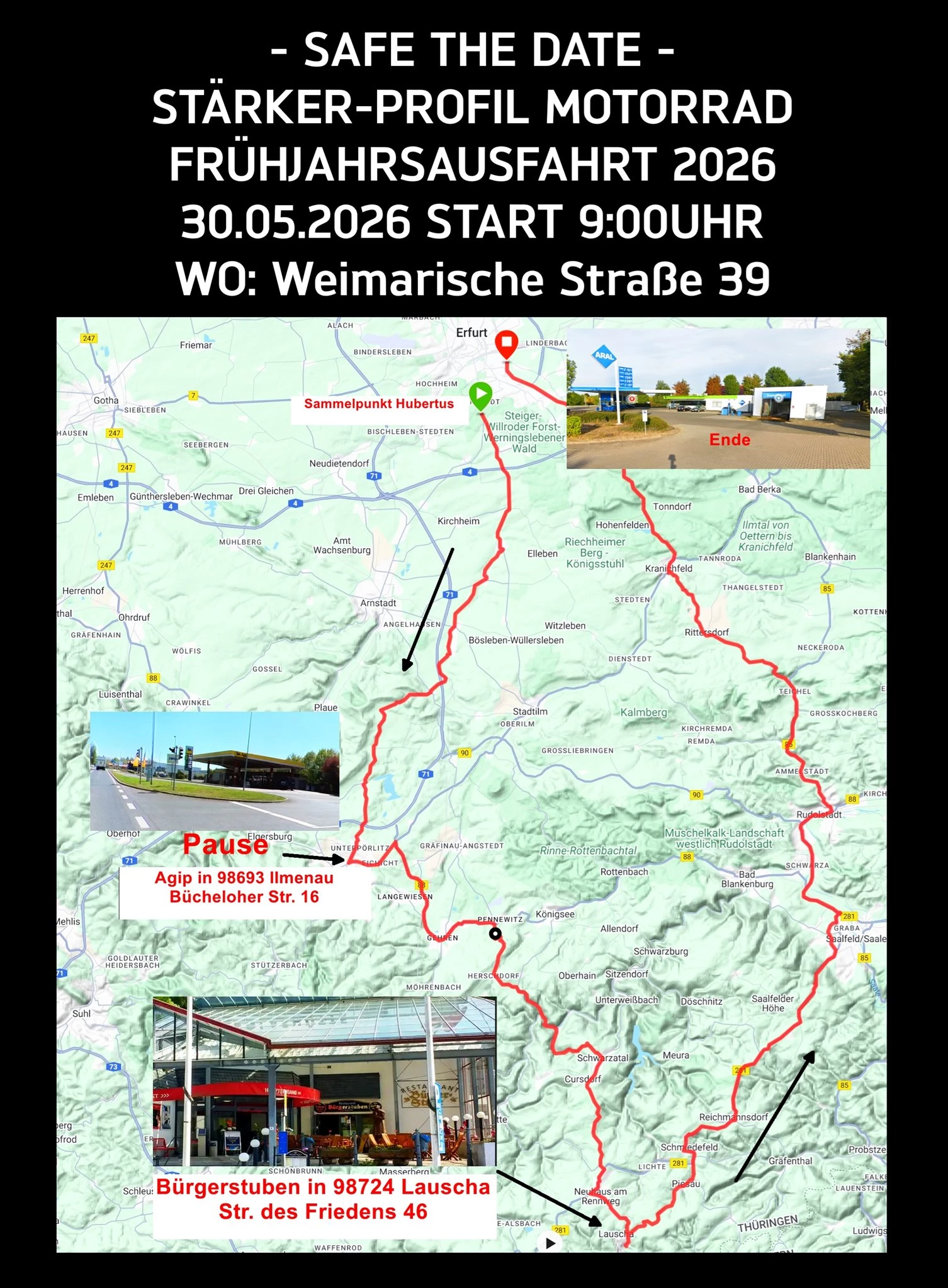 FRÜHJAHRSAUSFAHRT BY STÄRKER-PROFIL MOTORRAD