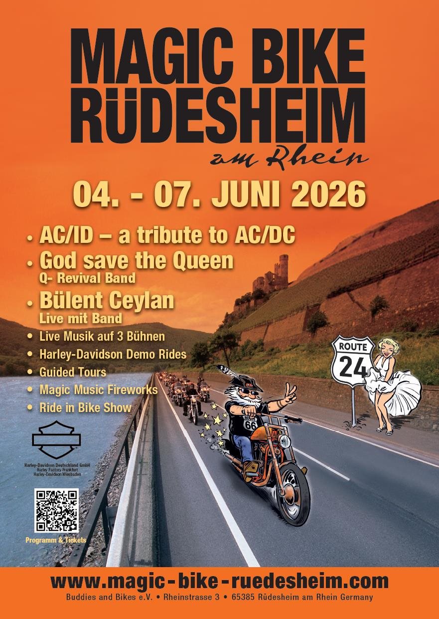 Triumph Bad Kreuznach bei der 24. Magic Bike Rüdesheim