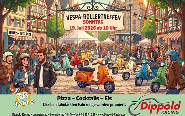 Wir feiern 80 Jahre Vespa