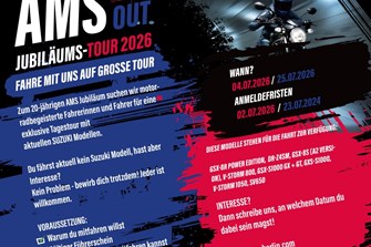 AMS RIDE OUT - Jubiläums-Tour