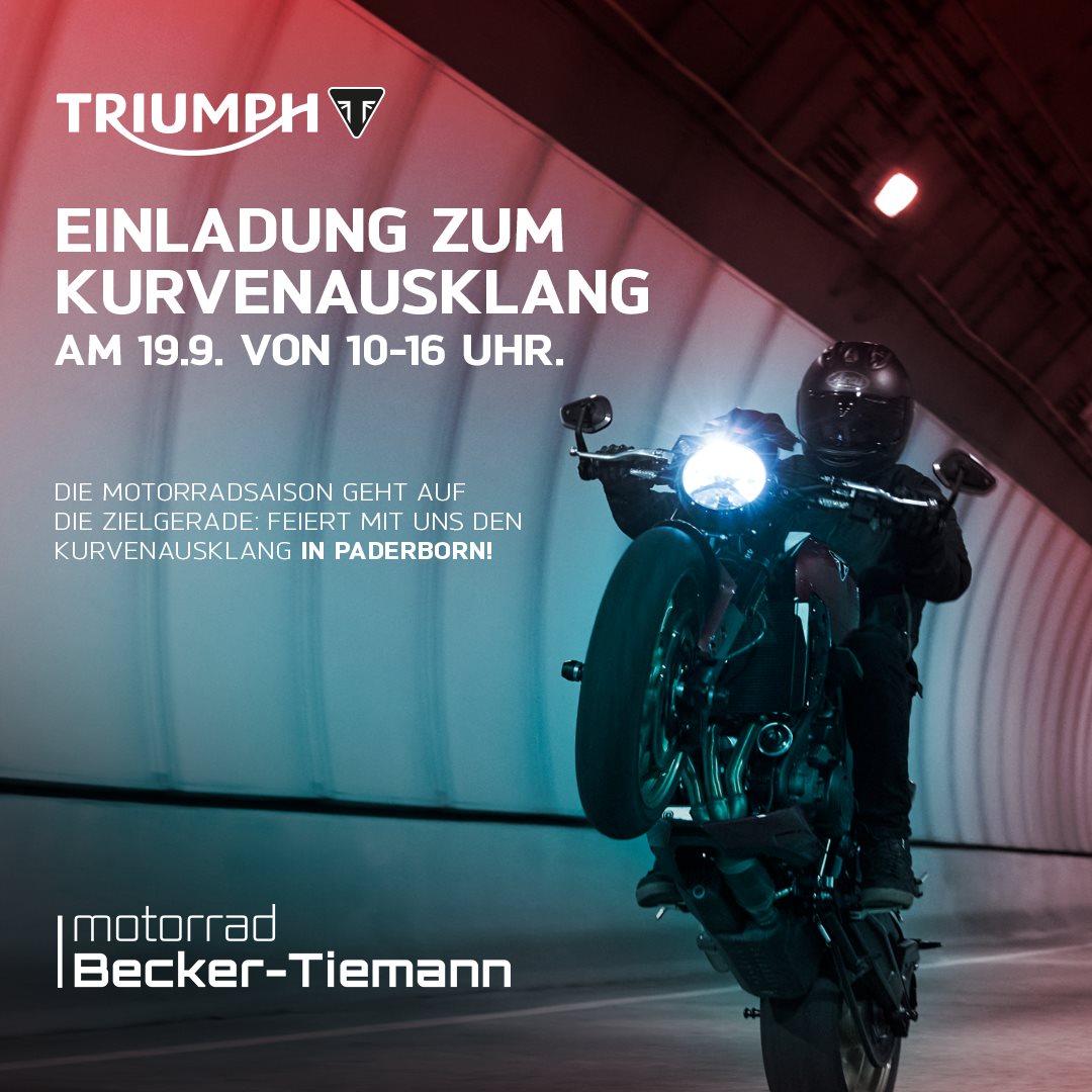 Einladung zum Kurvenausklang in Paderborn