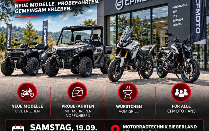 CFMOTO Probefahrttag