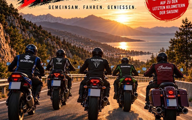 SAISONABSCHLUSS 2026 – GEMEINSAME BIKERAUSFAHRT! 