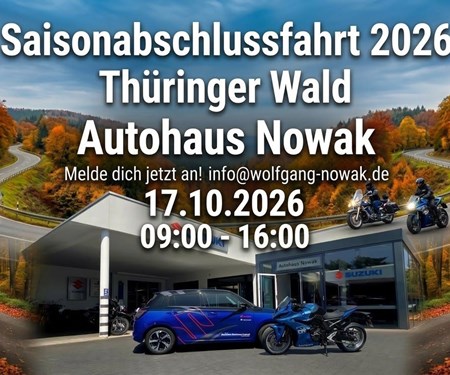 Motorrad Termin Saisonabschlussfahrt 2026
