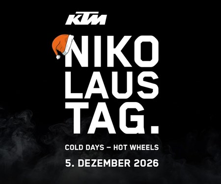 Motorrad Termin KTM Nikolaus Tag