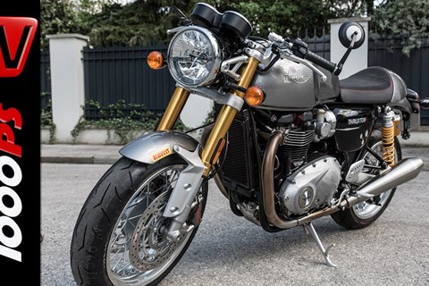 Erste Auslieferung Triumph Thruxton R - Dauertest 2016