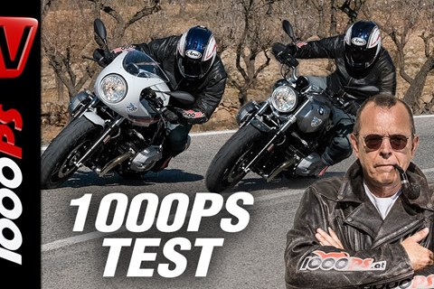 1000PS Test - BMW R nineT Racer vs R nineT Pure 2017  - Pure Freude, fordernder Racer
