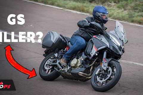 Wird es gegen die BMW R1300 GS reichen? Ducati Multistrada V4S Grand Tour 2024 im Test