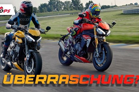 Hubraum oder Handling? Speed Triple vs Street Triple im Vergleich