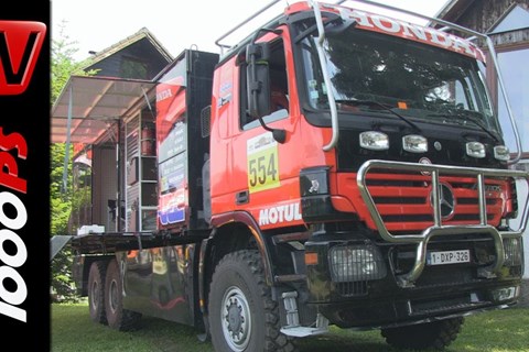 HRC Honda Racing Truck Dakar - bei der Big Enduro Ranch 2014