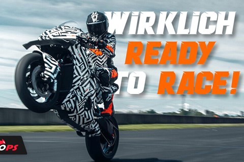 KTM 990 RC R - endlich der Vollblut-Sportler für die Straße!