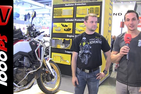 Touratech Neuheiten 2016 | Zubehörteile, Destino Adventure, Schuberth E1