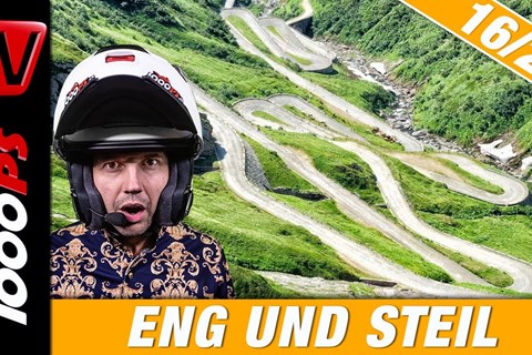 Spitzkehren in den Alpen - Mit dem Motorrad richtig fahren 16/20