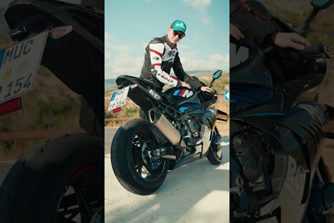 Wir durften die Weltmeister-BMW fahren #m1000rr #toprak #toprakrazgatlıoğlu