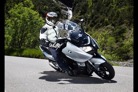 BMW C 600 Sport - Test in den Alpen
