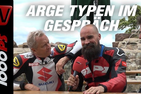Arge Typen im Gespräch - Suzuki GSX-R 1000 mit Kevin Schwantz