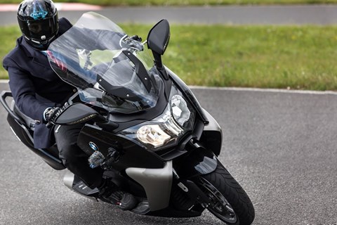 BMW C650GT- Test in den Alpen