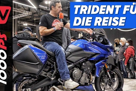 Sporttourer auf Trident-Basis! Die Triumph Tiger Sport 660 2022 LIVE auf der EICMA