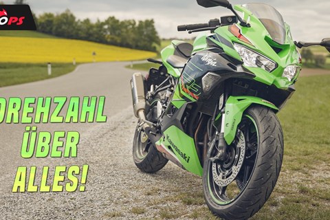 Kawasaki Ninja ZX-4RR - mit 16.000 Touren über die Landstraße!