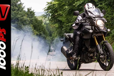 Suzuki V-Strom 1000 Stunts | Stunt Friday Action