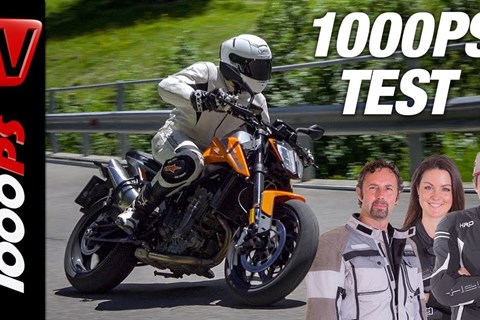 KTM 790 Duke in den Bergen - Spitzkehren Massaker