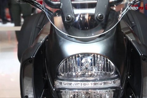 Premiere Ducati Diavel Strada Interview & Details-EICMA 2012