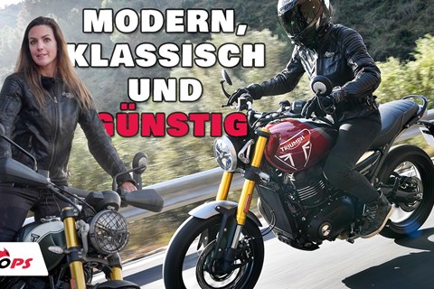 Triumph Speed 400 &  Scrambler 400 X - Test 2024- hochwertiges A2-Motorrad zum kleinen Preis