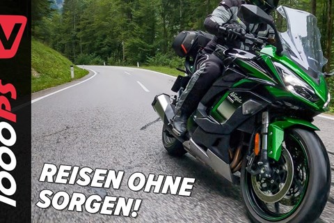 Verlockende Alternative der alten Schule! Kawasaki Ninja 1000SX im harten Reisetest!