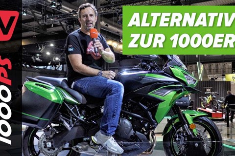 Die Kleine ganz groß! Neue Kawasaki Versys 650 für 2022 - EICMA Motorrad Neuheiten