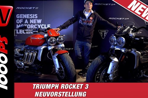 2019 Triumph Rocket 3 R & GT - Die neuen Straßenraketen aus Hinckley!