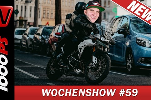 Triumph Tiger 900 Sozius Test, 30.000 Dollar Honda Monkey uvm! 1000PS Wochenshow #59