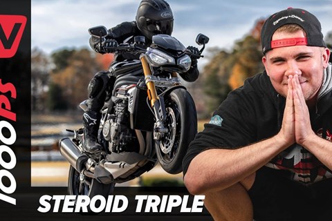 Neue Triumph Speed Triple 1200 RS 2021! 180 PS Rakete!