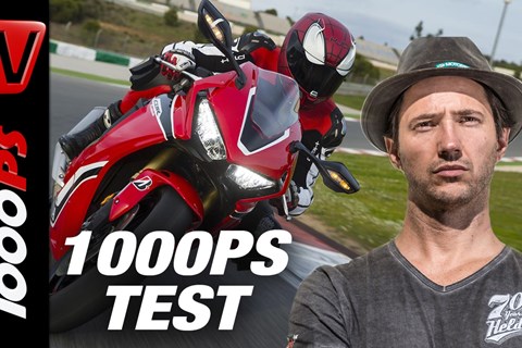 1000PS Test | Engl Subs | Honda CBR1000RR Fireblade / SP 2017 | Great Sound | Great Handling