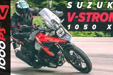Suzuki V-Strom 1050 XT im großen Reise Enduro Vergleich 2020