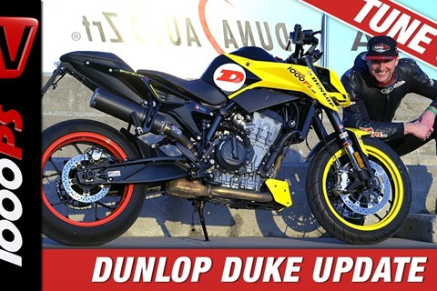 KTM 790 Duke Tuneup - Neues Fahrwerk! Die KTM 790 Duke R by 1000PS